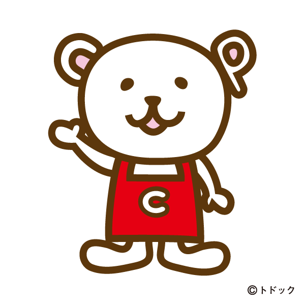 <p><br />
<br />
「トドック」は北海道出身のシロクマさん。<br />
コープの安心なおいしさを、ご自宅へしっかりお届けしたい。<br />
そんな気持ちを込めて名づけました。<br />
一見ほんわかしているトドックですが、実はとってもしっかりモノ。<br />
たくさんの人たちに、おいしいものを運んであげたいといつも思っています。</p>