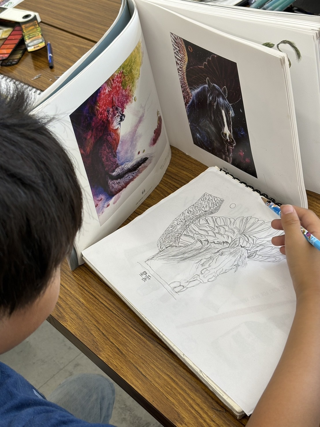 水彩画　描くのが好きな大学生より Watercolor Painting Rape blossoms - 婺源菜の花 水彩画 張学平 - YouTube