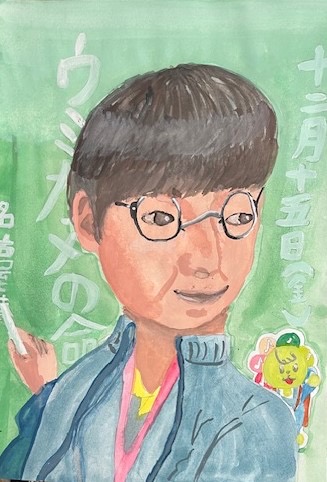 第47回メガネをかけた人の似顔絵コンテスト　審査員特別賞作品