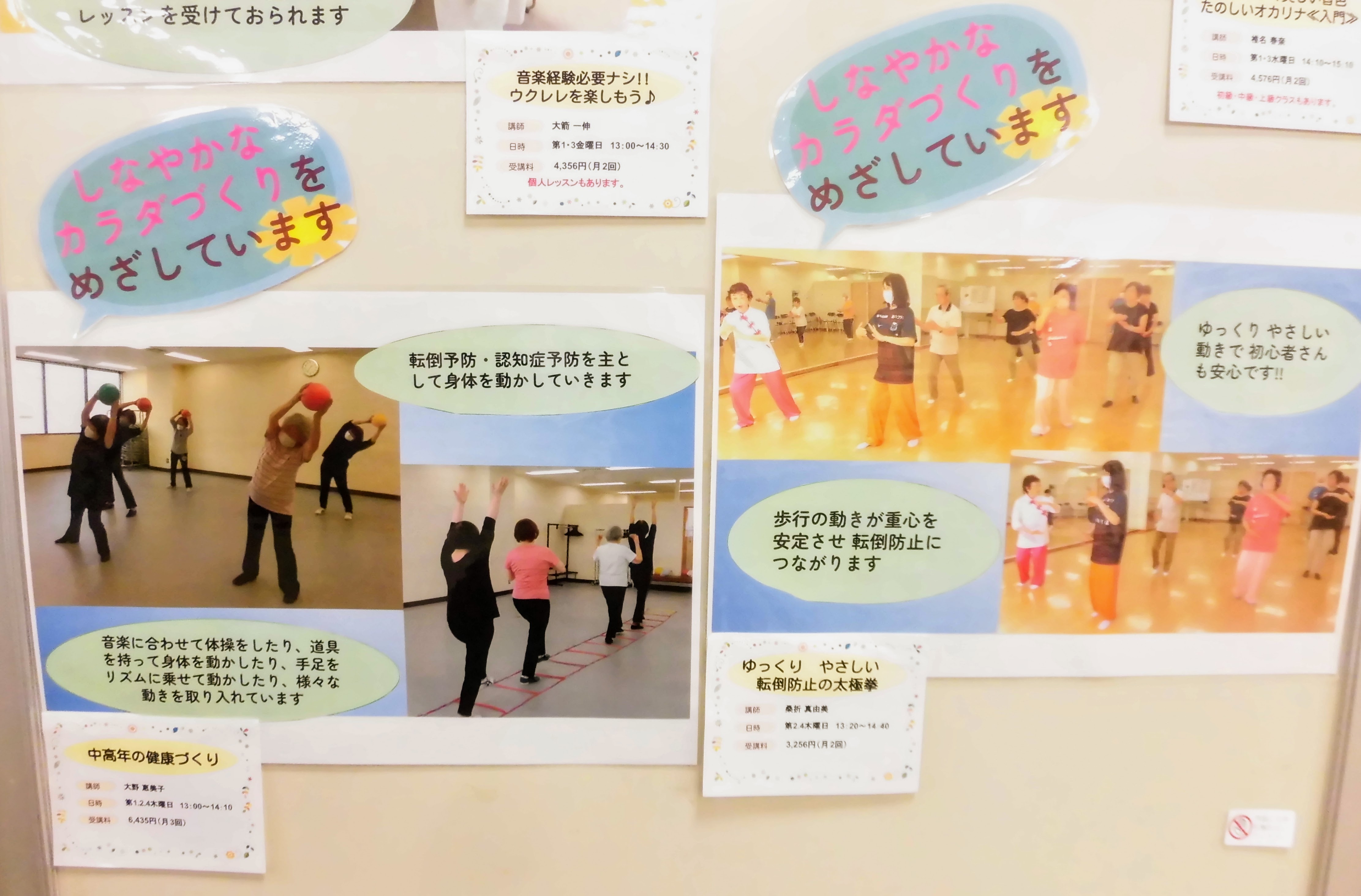 しなやかなカラダづくり~中高年の健康づくり・転倒防止の太極拳