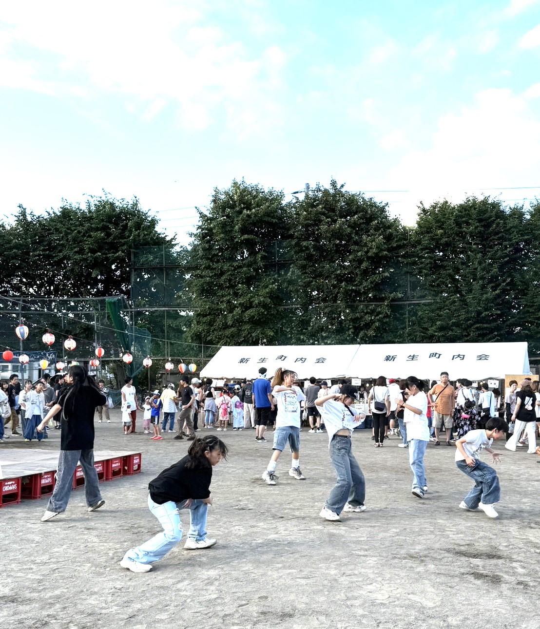 暑いけど、ダンスダンス♪