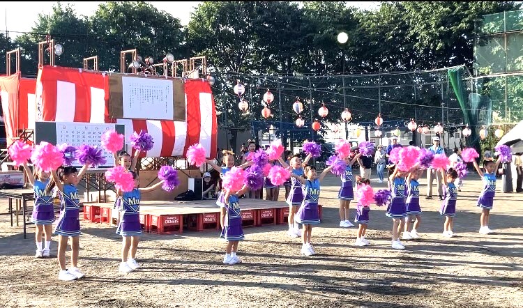 初のお祭り出演！引っ張りだこですね。