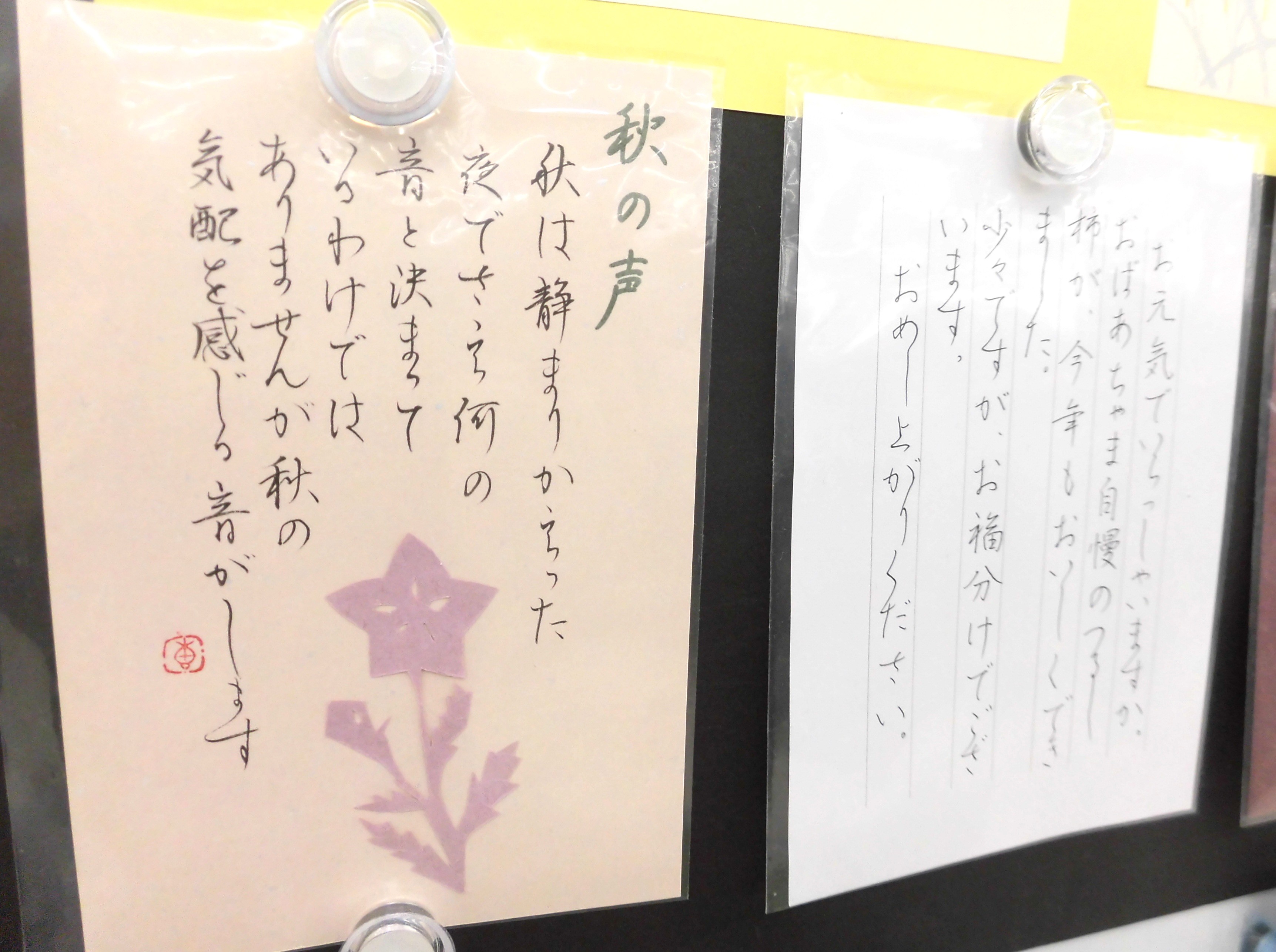 コープさっぽろ2階に展示中